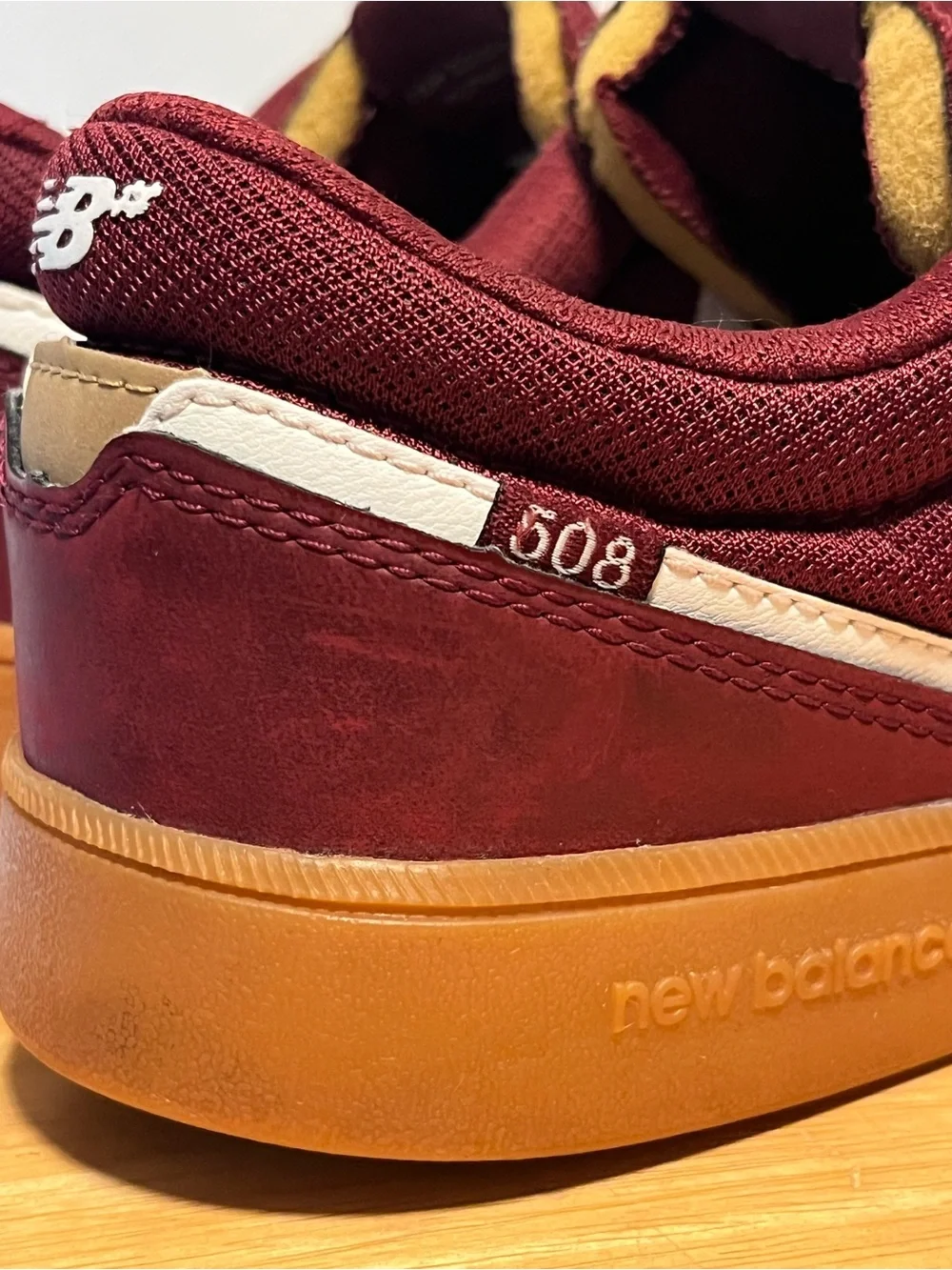 New Balance Numeric 508 Burgundy Westgate NM508BWP Men’s Size 9